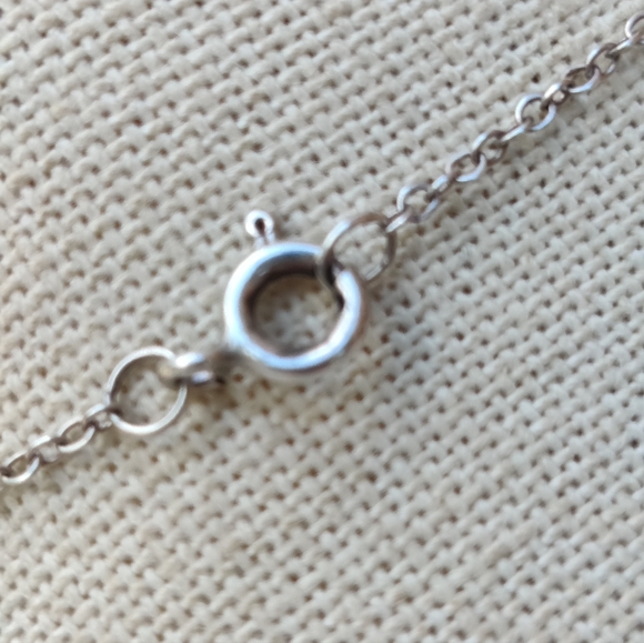 Vintage Art Deco Sterling Negligee Necklace - Picture 5 of 10